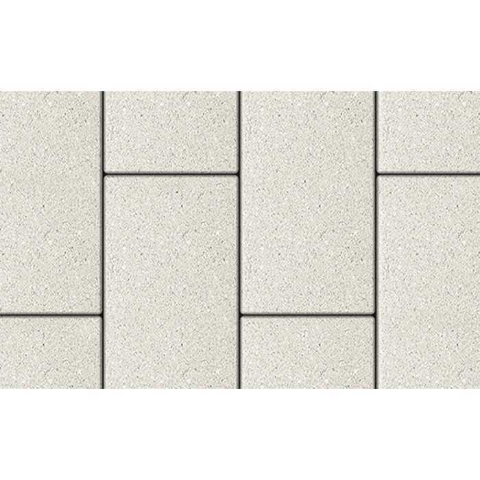 Плитка тротуарная Прямоугольник (Ла-Линия) Б.5.П.8 гладкий белый 600х300х80 мм